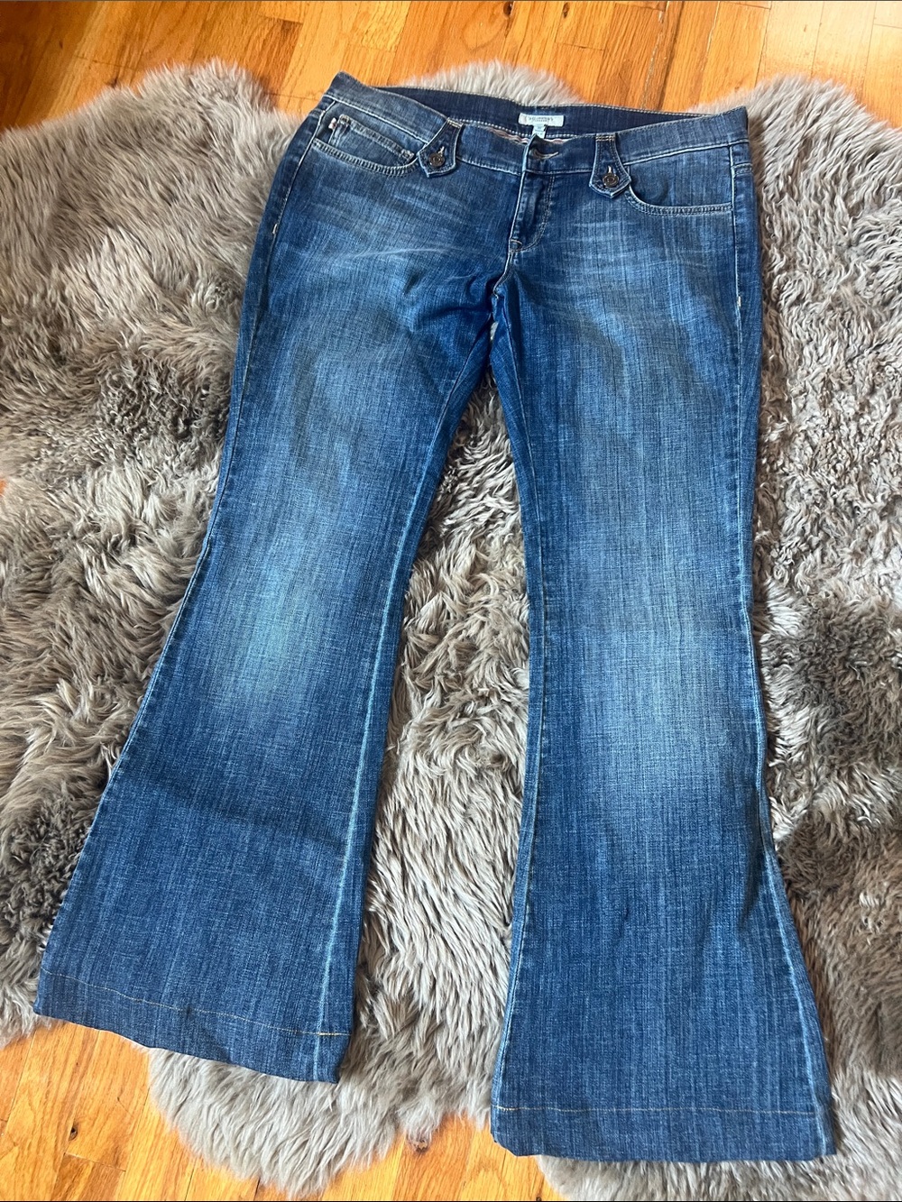 Burberry Dark Blue Flare Jeans